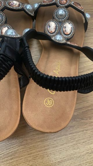 Sandalias con tacón