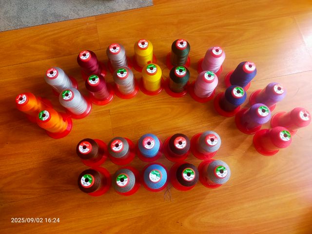 Hilos Serafil - 30 carretes Varios colores