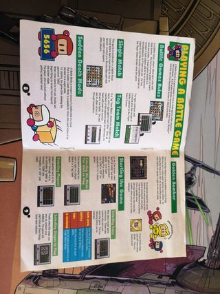 Caja y Manual Super Bomberman 2 SNES (SNES) 