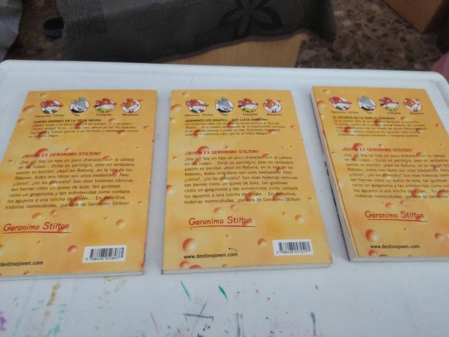 El secreto de la familia tenebrax Cuatro ratones