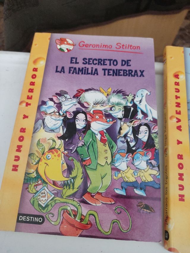 El secreto de la familia tenebrax Cuatro ratones