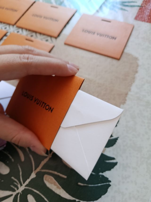 6 Cartoncini Louis Vuitton + Nastri