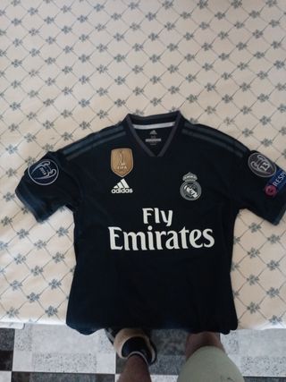 Camiseta Adidas Real Madrid Negra 2018