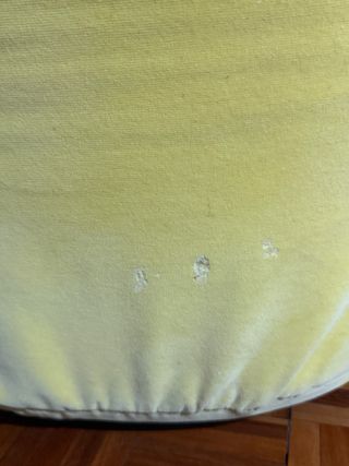 Sillón Sofá con cojín Amarillo Mecedora o silla