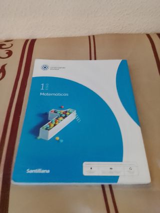 Libro Matemáticas 1 Eso 