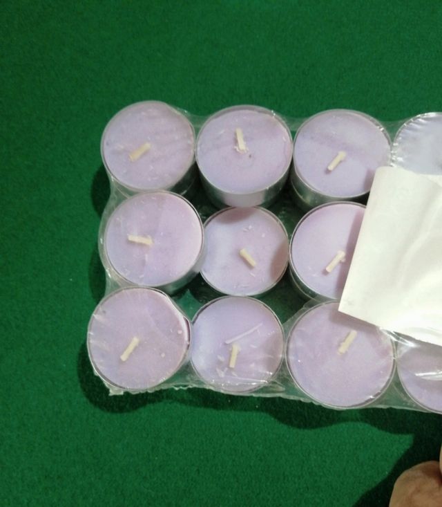 28 Candele Tè Viola JÄN NMOD IKEA