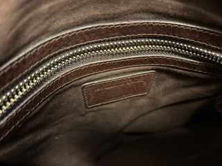 Bolso bandolera cuero marrón