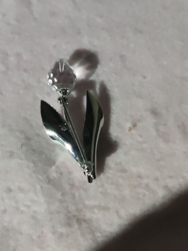 Broche Swarovski Tulipán
