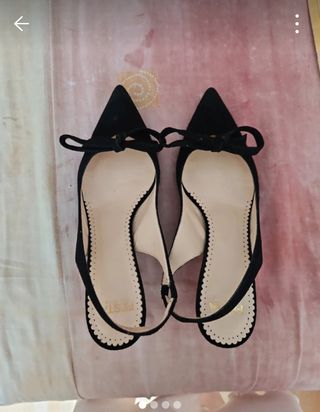 Zapatos Sfera negros - tacón