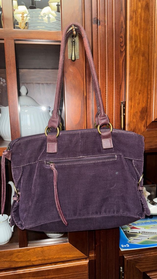 Bolso bandolera morado