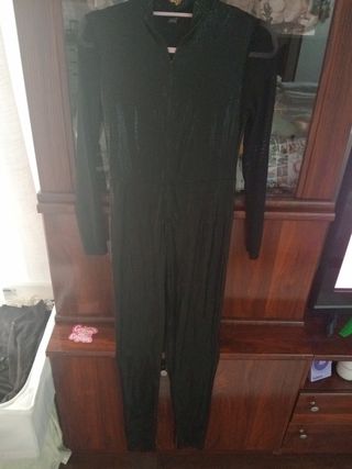 Mono negro estampado serpiente