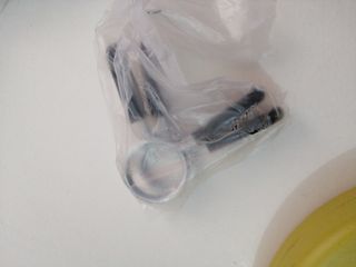 Barra y 2 discos pesas 4.2kg