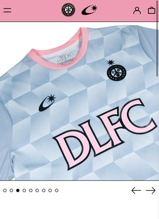 Camiseta Sport Tee Dellafente L - Azul Rosa