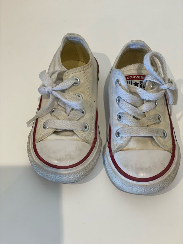 Converse blancas talla 21