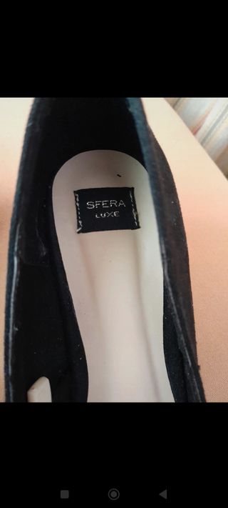 Zapatos Sfera Luxe negros