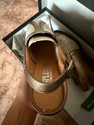 Zapatos Splendid piel - beige/marrón