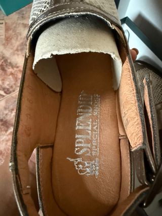Zapatos Splendid piel - beige/marrón