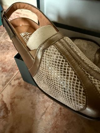 Zapatos Splendid piel - beige/marrón
