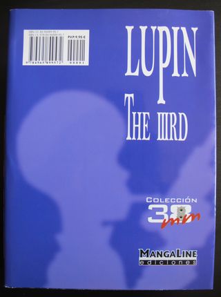Lupin III Tomo 1 FIRMADO (MangaLine) Monkey Punch