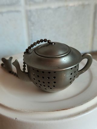 Infusore tè vintage metallo