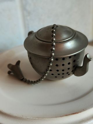 Infusore tè vintage metallo