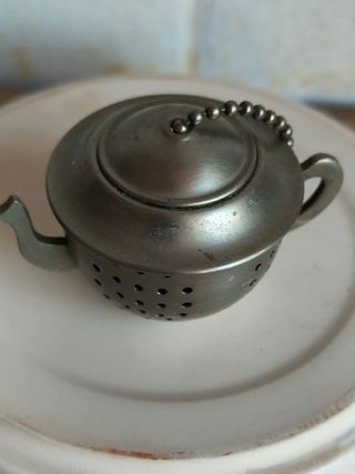 Infusore tè vintage metallo