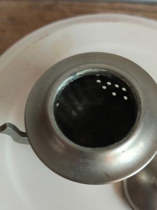 Infusore tè vintage metallo