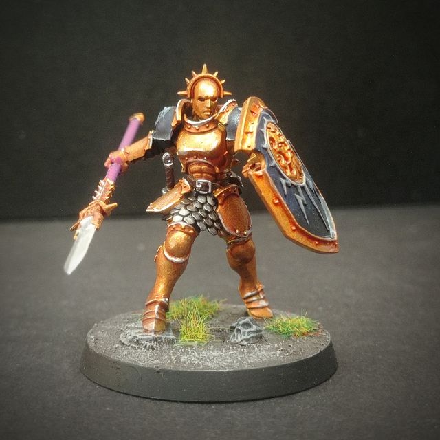 Caballero Arcano y 5 Vindicadores pintados