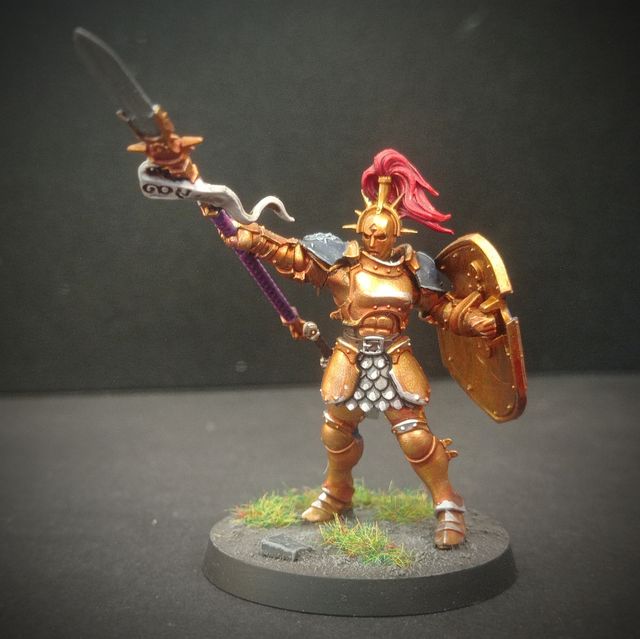 Caballero Arcano y 5 Vindicadores pintados