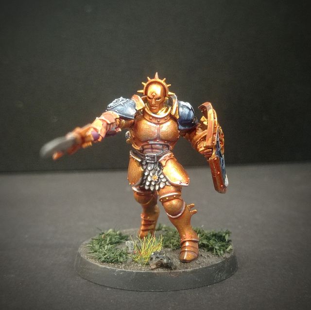 Caballero Arcano y 5 Vindicadores pintados