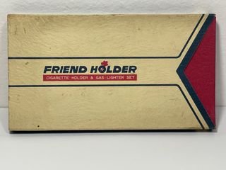Set Friend Holder con Accendino NOS Vintage