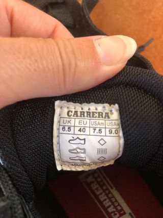 Scarpe Carrera nere 40