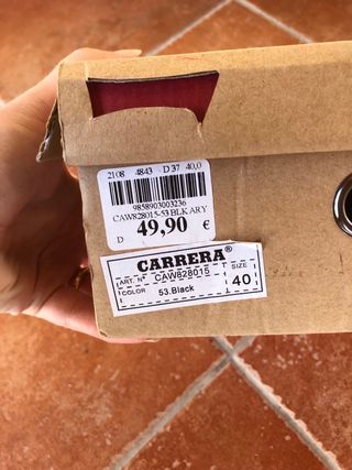 Scarpe Carrera nere 40