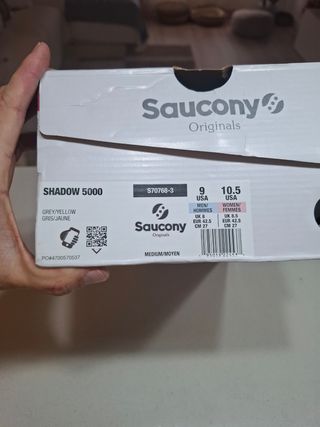 Zapatillas Saucony Shadow 5000 42'5 -New -Leather