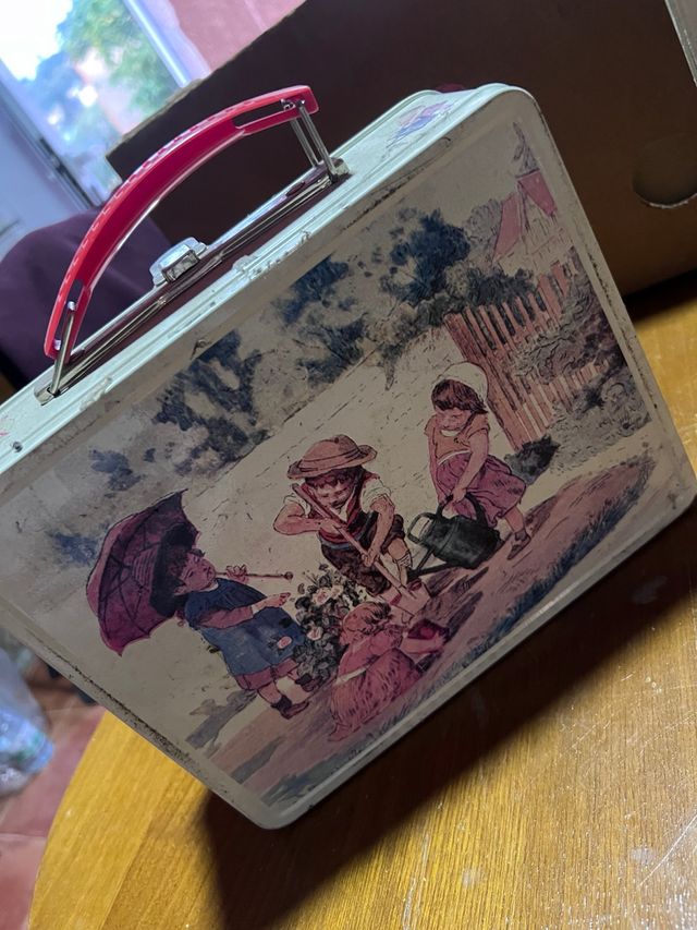 Lonchera vintage infantil