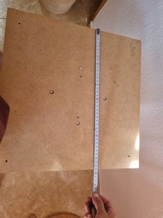 Pie de mesa de madera haya