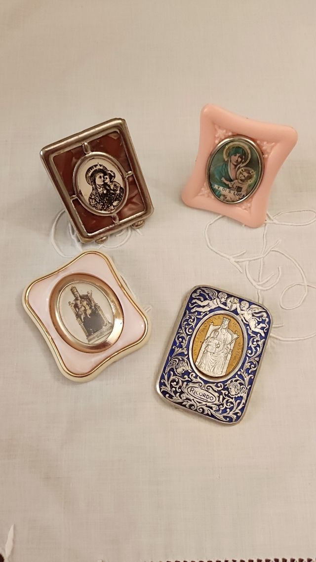 4 Quadretti sacri vintage
