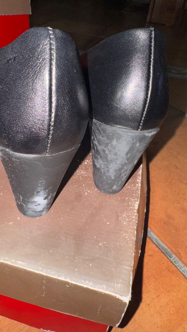 Zapatos tacón negros Wonders