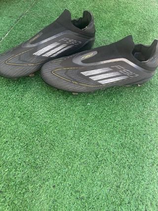 Adidas F50 Botas Fútbol - Negro/Dorado