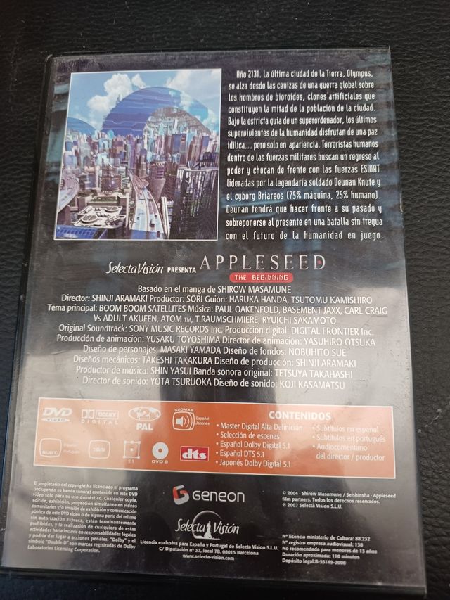 DVD Appleseed: The Beginning