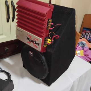 Sony Xplod Subwoofer & Amplificador