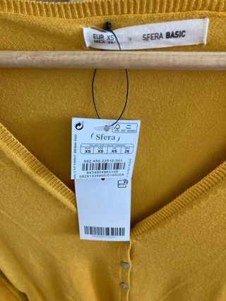 Chaqueta Sfera XS mostaza