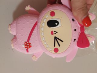 Monedero Labubu rosa