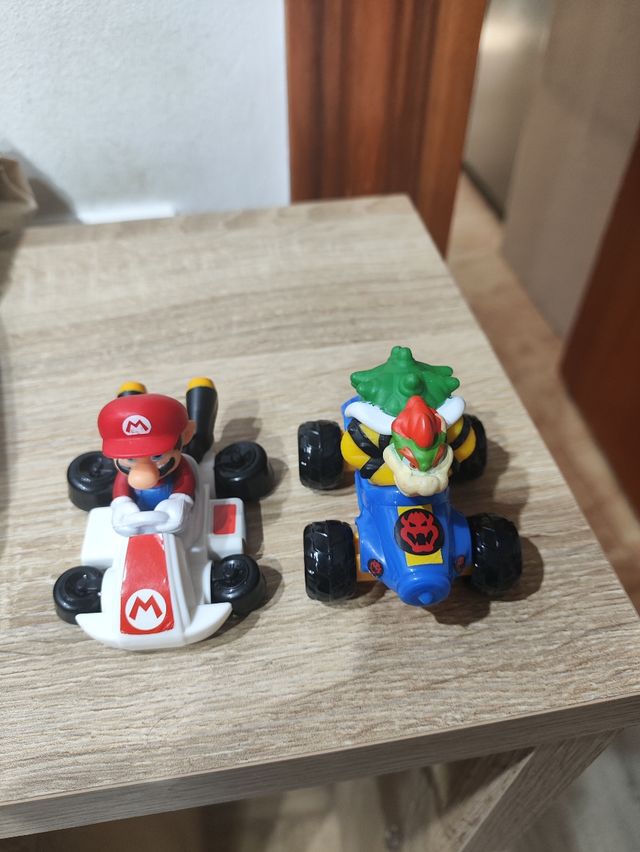2 Figuras Mario Kart McDonald's