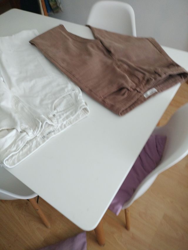 2 Pantalones Pull&Bear - Talla 36