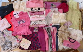 Abiti bimba 12 mesi - 40 pezzi
