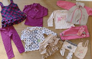 Abiti bimba 12 mesi - 40 pezzi