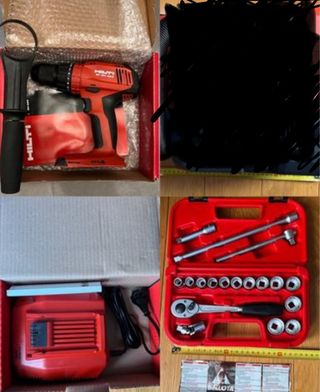 Hilti /Taladro/Cargador/Batería
Bellota llave vaso