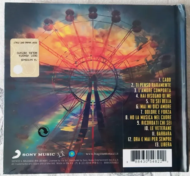 CD Biagio Antonacci - L'amore comporta