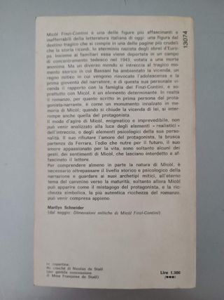 Il giardino dei Finzi-Contini